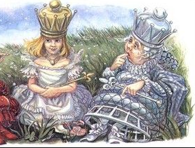 The White Queen to Alice...