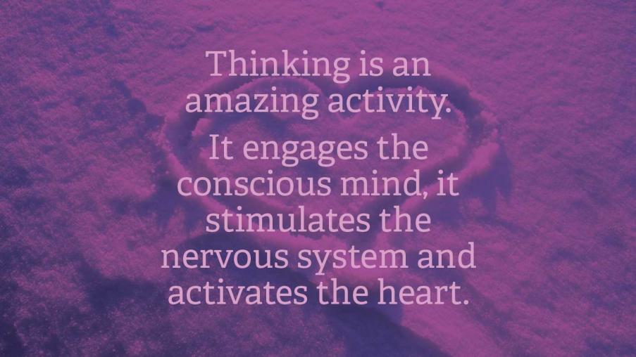 thinking heart